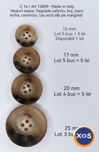 Nasturi mari pt paltoane jachete sacouri pulovere. Catarame fermoare - 13