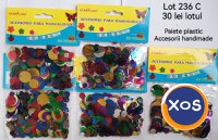 Paiete cusut insirat confetti petreceti acc handmade sclipici rasina - 10