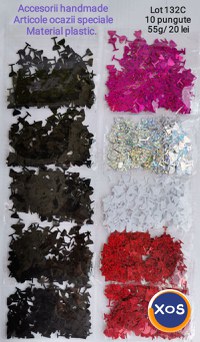 Paiete cusut insirat confetti petreceti acc handmade sclipici rasina - 16